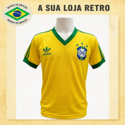 Baby look retrô Seleçao 1978