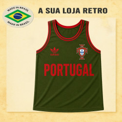 Camisa retro de treino Seleção de Portugal