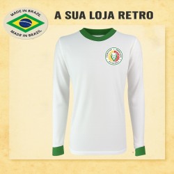 Camisa retrô Senegal branca ML 1970