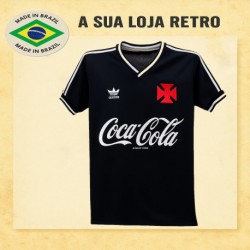 Camisa retrô Vasco Preta Comemorativa