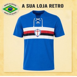 Camisa retrô Sampdoria Cordinha- ITA