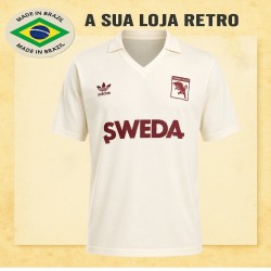 Camisa Retrô Torino branca tradicional- ITA