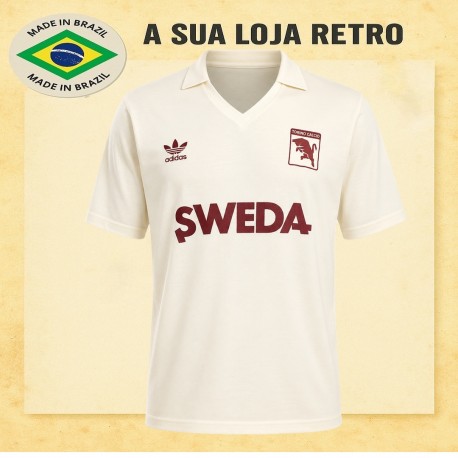 Camisa Retrô Torino Sweda Branca 1984- ITA