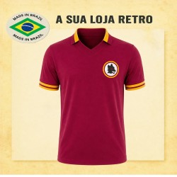 Camisa Retrô Roma tradicional - ITA