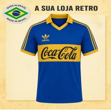 Camisa Retrô Boca Junior 1950 - ARG