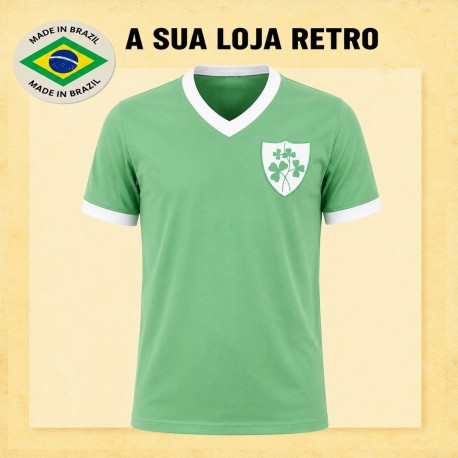 Camisa retrô Irlanda -1970