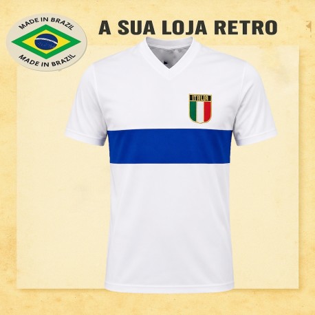 Camisa Retrô da Italia - 1970