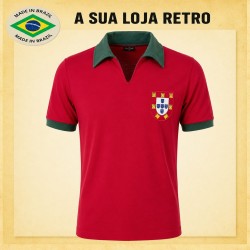 Camisa retrô Portugal 1972 