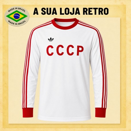 Camisa Retró Russia 1987 ML.