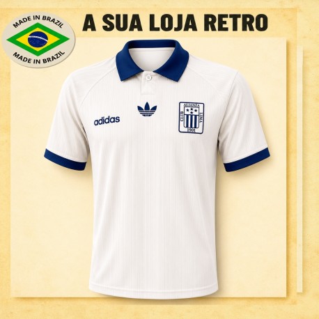 Camisa retrô Seleção Aliança Lima Btanca