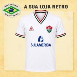 Camisa retrô Fluminense Branca Sul América