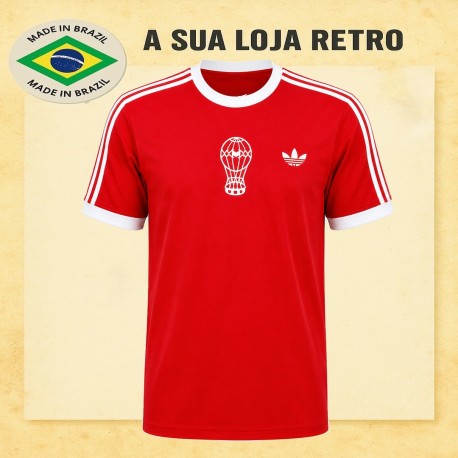 Camisa Retrô Huracan vermelha 1980 - ARG