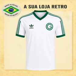 Camisa retro Goiás Branca 1982