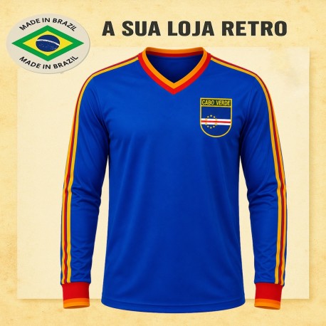 Camisa retrô Cabo verde ML 1970