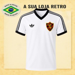 Camisa retrô Sport branca 1980
