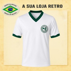 Camisa retrô Matsubara SE branca . 1980