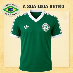 Camisa retrô Matsubara logo SE verde . 1980