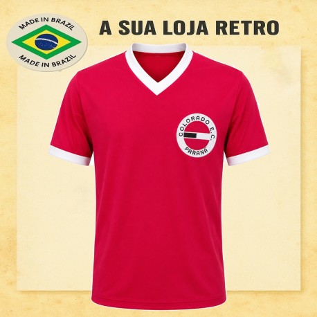 Camisa retrô Colorado vermelha