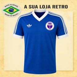 Camisa retrô Pinheiros azul 