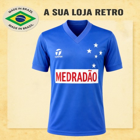 Camisa retrô Cruzeiro Medradao - 1984