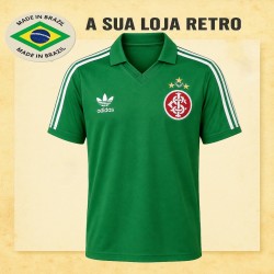 Camisa retrô Internacional Goleiro Verde 1987