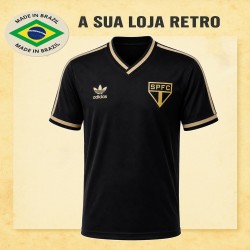 Camisa retro São Paulo Dourado