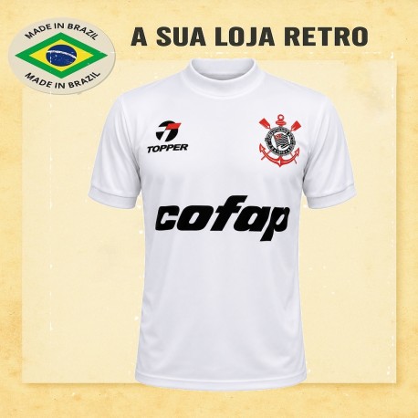 Camisa retrô Corinthians - Bic