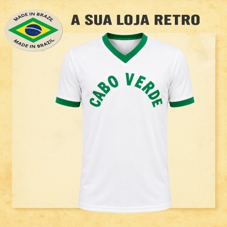 Camisa retrô Cabo verde 