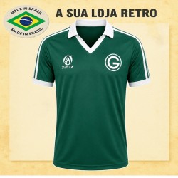 Camisa retrô Goiás verde - 1980 Finta