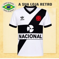 Camisa retrô Vasco Banco Nacional -1984