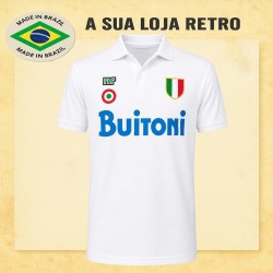 Camisa Retrô Napoli Mars buitoni 1988- 89 - ITA