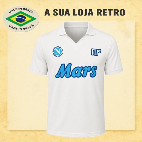 Camisa Retrô Napoli Maradona1988- 89 - ITA