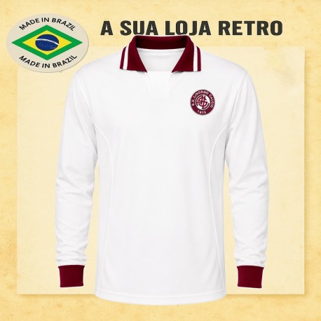 Camisa retrô Livorno Branca ML-ITA