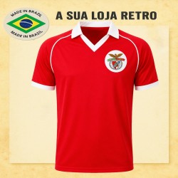 Camisa Retrô Benfica Vermelha 1980 - POR