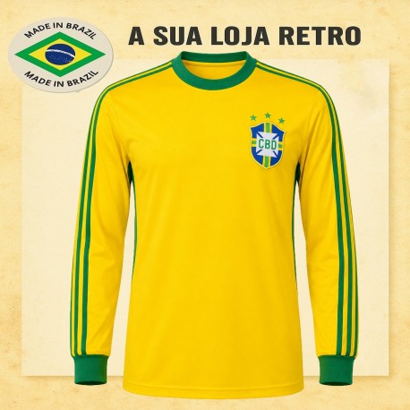 Camisa retrô Seleção brasileira ML - 1978