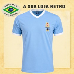 Camisa retrô Uruguai - 1970