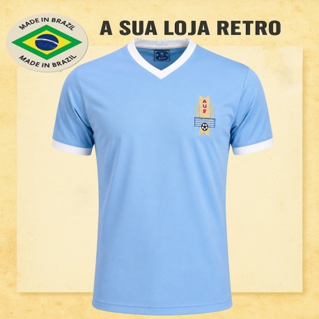 Camisa retrô Uruguai - 1970