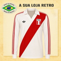 Camisa retrô Peru ML - 1978