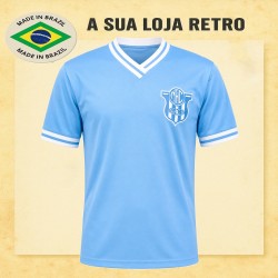 Camisa retrô Marilia Azul -1980