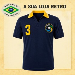 Camisa retrô Cosmos de Nova York preta 