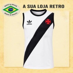 Regata retrô Vasco da Gama Branca