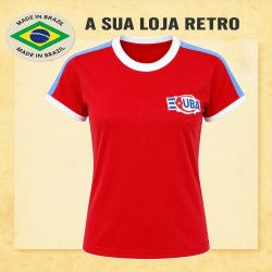 Baby look retrô Seleção de Cuba
