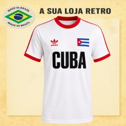 Camisa retrô Seleção de Cuba 1980
