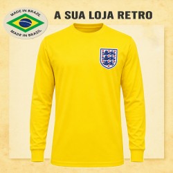 Camisa retrô Inglaterra Goleiro -1970