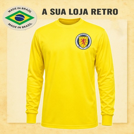 Camisa retrô Escocia goleiro ML -1958