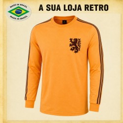 Camisa retrô Holanda ML - 1974