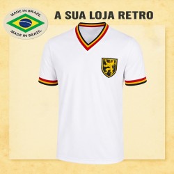 Camisa Retrô Belgica Branca 1970- BEL