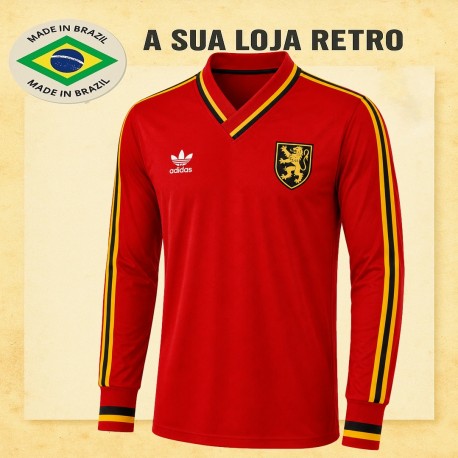 Camisa Retrô Belgica ml 1980 - BEL
