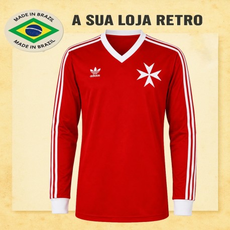 Camisa retrô Malta 1987 ML