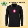 Camisa retrô goleiro da Suiça ML -1954